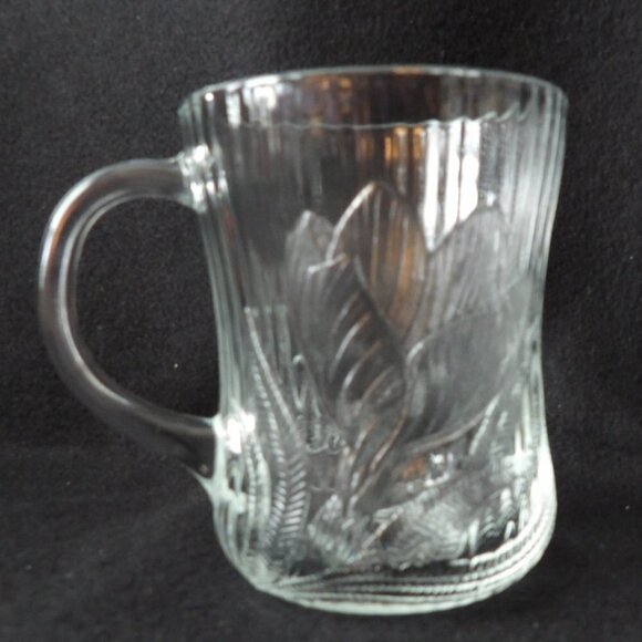 Rare Vintage Glcoloc France Glass Mugs (Set of 12) - Picture 2 of 4